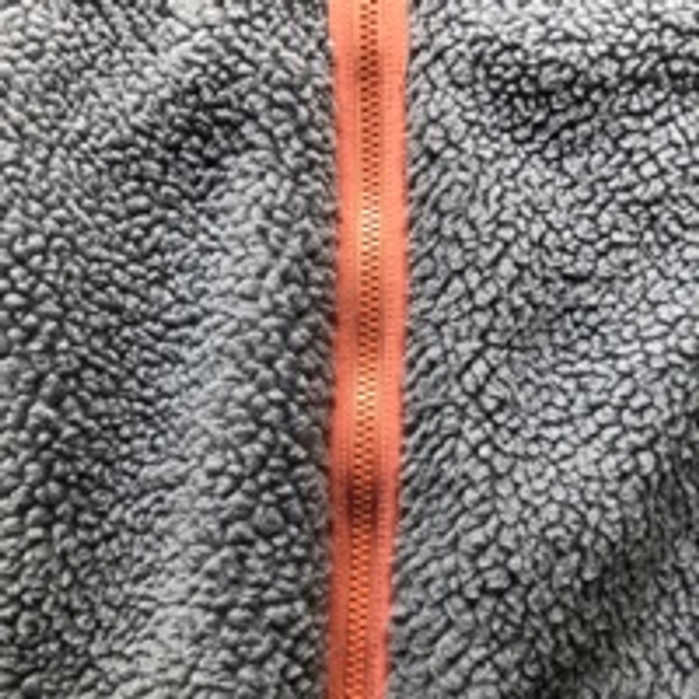 Women's Zelos Fleece Jacket Size M Gray and Black - Picture 3 of 6